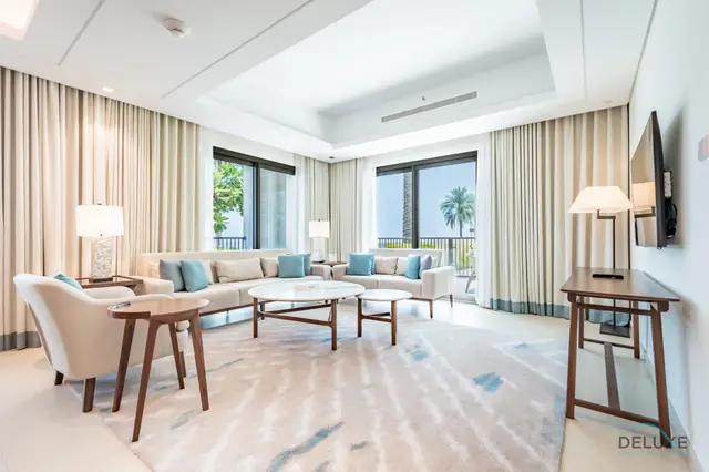 شقة 4 غرف نوم على الواجهة البحرية مع غرفة مساعد — The Address Fujairah Residences