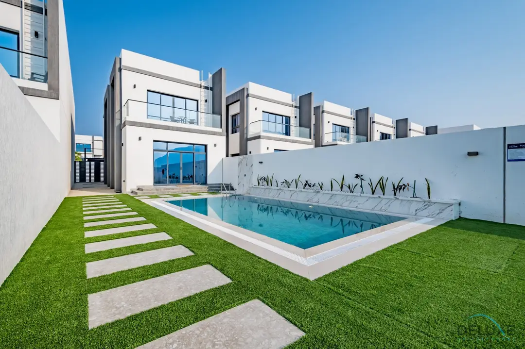 Villa with a private pool on Al Dana Island, Fujairah
