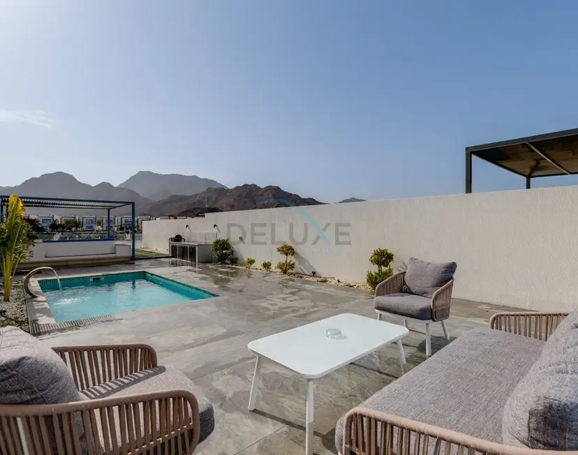 Villa Blue Marble Beach 4 chambres avec chambre d'assistant et piscine privée — Al Dana Island — photo 1